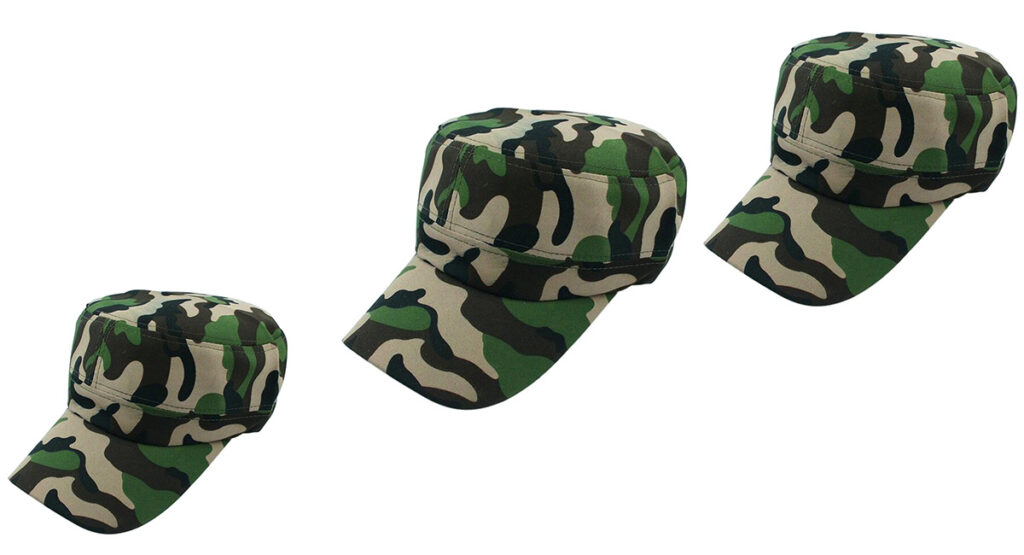 Consejos para elegir una gorra militar de camuflaje